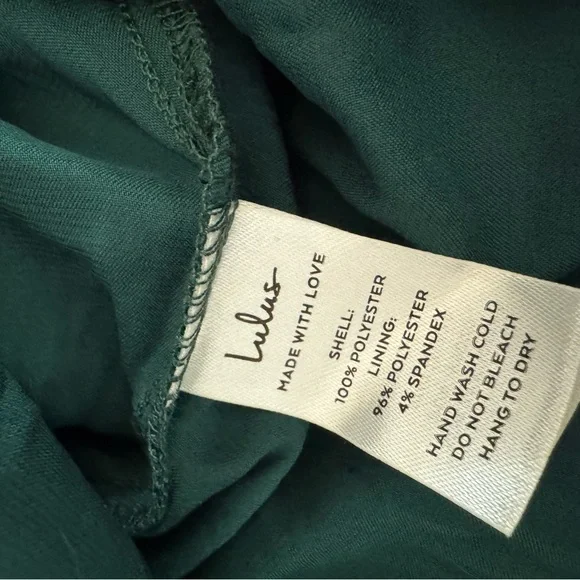 Lulus Romance That Wows Green Floral Print Organza Maxi Dress XL - Picture 7 of 8